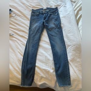 Hudson skinny cropped women’s jeans size 25